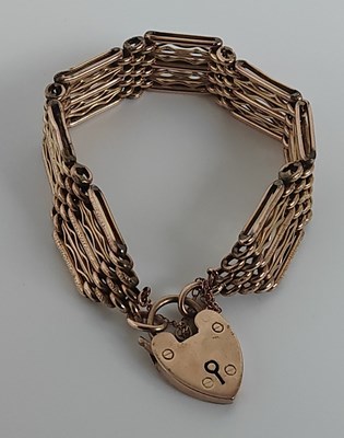 Lot 29 - 9ct Gold Bracelet 22.7gram, est £620-£660