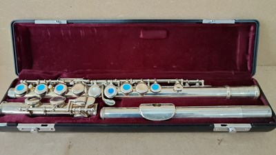 Lot 74 - Jupiter flute in case