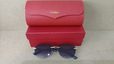 Lot 163 - Cartier bearing sunglasses
