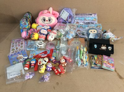 Lot 9 - Qty of labubu merch