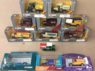 Lot 2 - Qty of corgi die cast collectibles