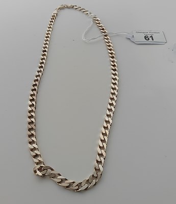 Lot 61 - 925 silver chain necklace 29