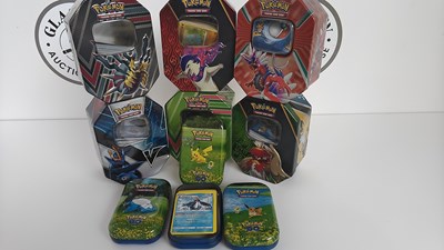 Lot 105 - Collection of Pokémon cards and tins