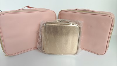 Lot 4 - Set of 3 makeup cases