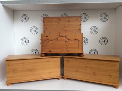 Lot 235 - 3 Wooden Trunk/Chests