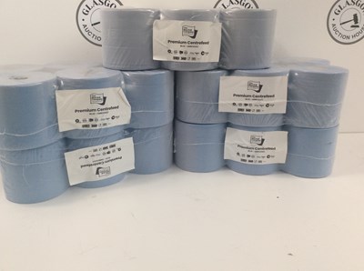 Lot 61 - 5 packs of 6 rolls blue roll