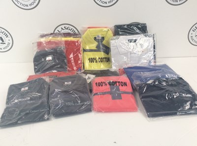 Lot 175 - Mix selection of polo shirts with logos