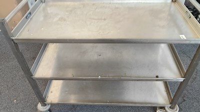 Lot 206 - Commercial catering trolley