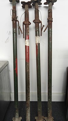 Lot 40 - Set of 4 adjustable support props