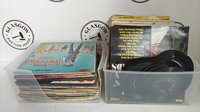 Lot 66 - 2 boxes of vinyl records
