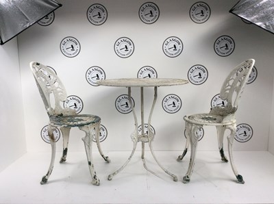 Lot 232 - Set Of Outdoor Table & Chairs