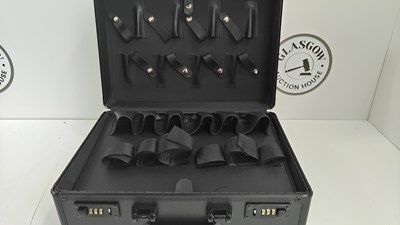 Lot 8 - Black Combi Lock MakeUp Case