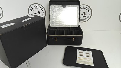 Lot 18 - A Black Make Up Bag With Ligh Up Mirror Inside