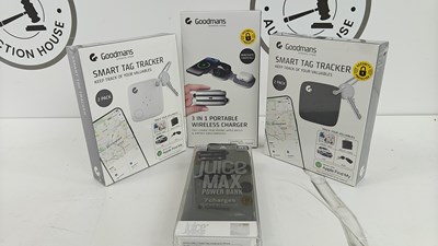 Lot 101 - Two Power Banks & Two Smart Tag Trackers