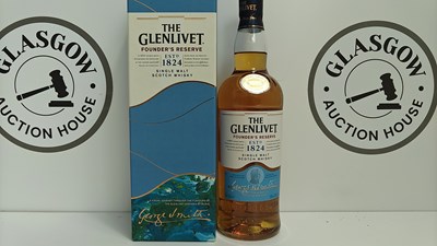 Lot 44 - The Glenlivet founder reserve single malt scotch whisky