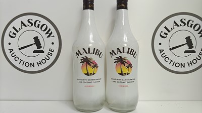 Lot 66 - 2 bottle of Malibu original