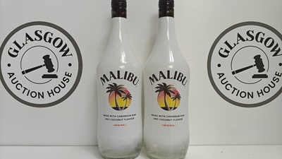 Lot 110 - 2 bottle of Malibu original