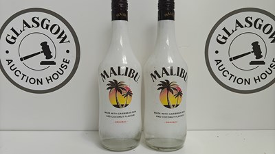 Lot 106 - 2 bottle of Malibu original