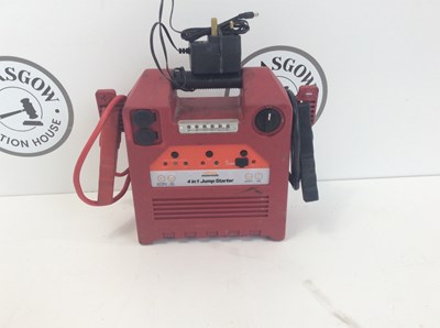 Lot 238 - Halfords 4 in 1 jump start Box with charger Tested working