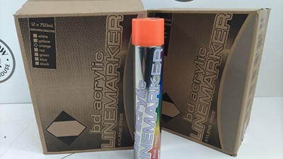 Lot 176 - 2 boxes of acrylic line marker
