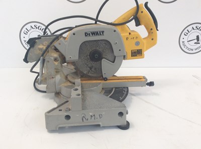Lot 142 - DeWalt Table saw Tested working