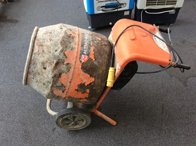 Lot 2 - Minimix 150 cement mixer tested