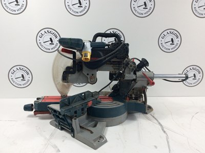 Lot 23 - Bosch professional gcm 12 SDE 110v chop saw tested