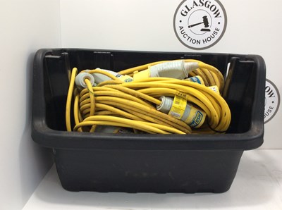 Lot 115 - Box containing extension cables