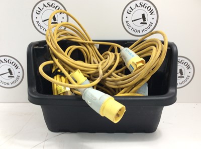 Lot 145 - Box containing extension cables