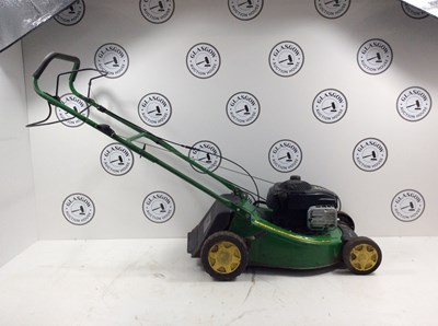 Lot 200 - John Deere 625 exi 150cc petrol lawnmower tested