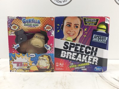 Lot 257 - gorilla super star and speech breaker kids toys