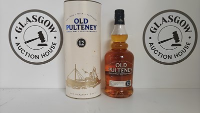 Lot 112 - Old pulteney aged 12 years whisky burst seal