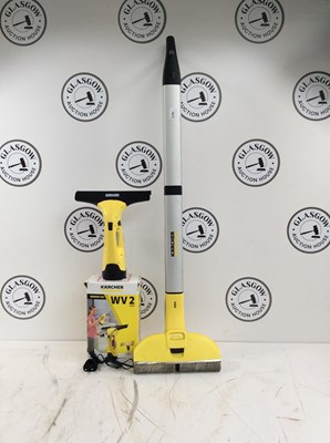 Lot 150 - Kärcher WV 2 Window Cleaner & Kärcher FC Cordless Hard Floor Cleaner