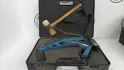 Lot 251 - Hard wood flooring installer in case