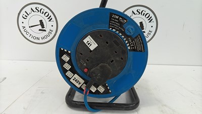 Lot 141 - 25m blue extension reel