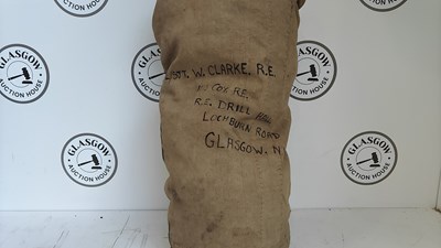 Lot 51 - Duffle bag containing military WW2 sniper Poncho