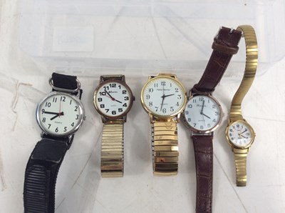 Lot 85 - Five Men’s Wristwatches