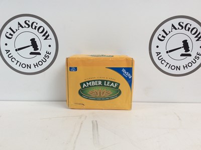 Lot 61 - 10x50g Packets Of Amber Leaf Tobacco