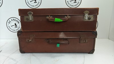 Lot 244 - 2 vintage suitcases