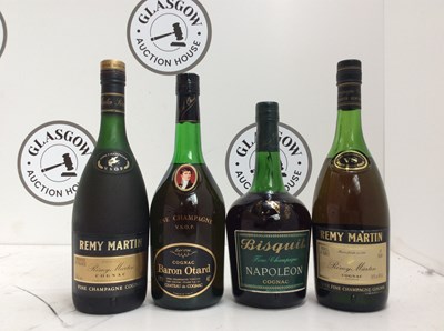 Lot 115 - Four Bottles Of Cognac