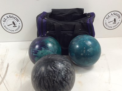 Lot 47 - Three Bowling Classic Bowling Balls