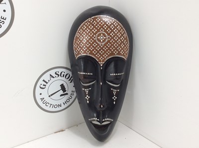 Lot 203 - African Style Wooden Face Carving