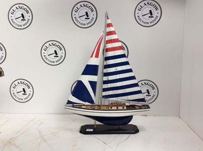 Lot 80 - Display Of A Sailboat