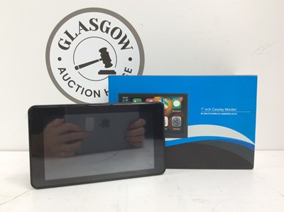 Lot 64 - 7" inch car play monitor entertainment upgrade