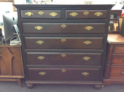 Lot 239 - 18th Century Oak Chest Of Drawers