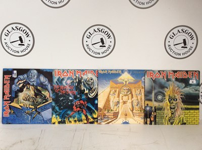 Lot 66 - Qty of Iron Maiden Collectible Vinyl Records