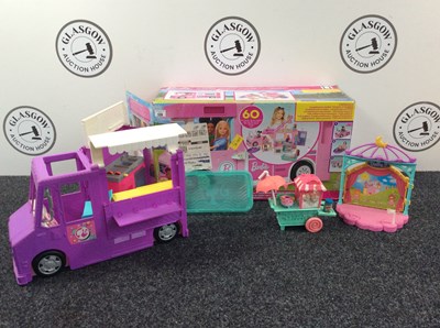 Lot 203 - Barbie vehicle and accessories