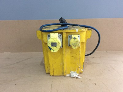 Lot 340 - 5KVah Portable 110v transformer