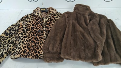 Lot 138 - 2 fur jackets