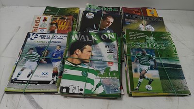 Lot 17 - Qty of Celtic programmes